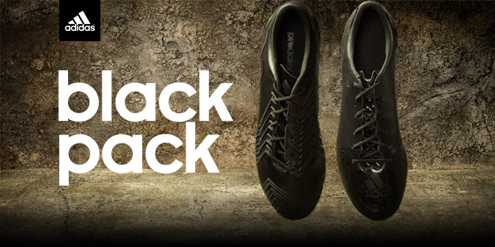 adidas black pack